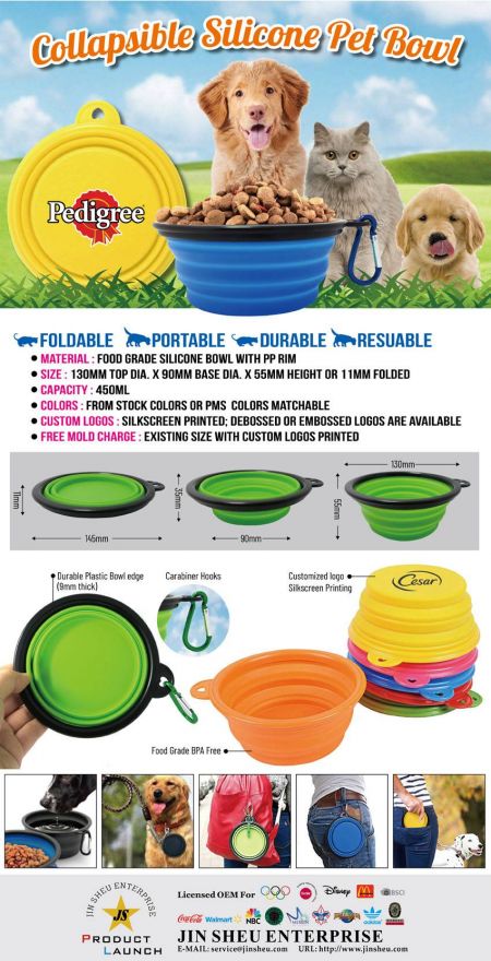 Collapsible Silicone Pet Bowl - Collapsible Silicone Pet Bowl