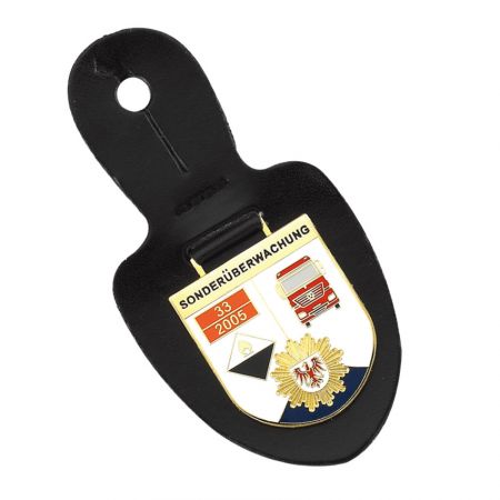Leather Security Badge Fobs - Leather Badges Supplier