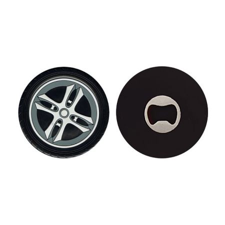 Mở nắp chai PVC bánh xe ô tô - mở nắp chai PVC mềm từ