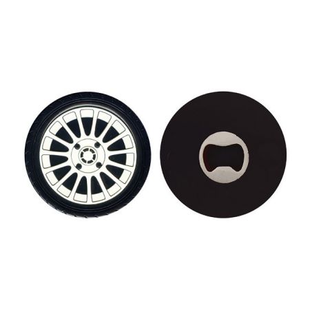 เครื่องเปิดขวดรูปยางล้อที่กำหนดเอง