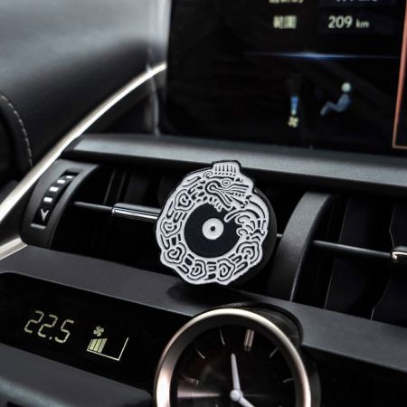 Clip de ventilation de diffuseur de parfum de voiture avec logo personnalisé