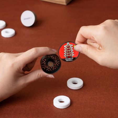 Clip diffusore per bocchette d'aria personalizzato in metallo per auto