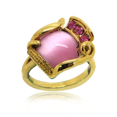 ゴールドメッキシルバーリング