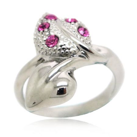 металлическое каменное кольцо