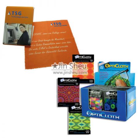 Custom Microfiber and Eyeglass Cleaning Cloths