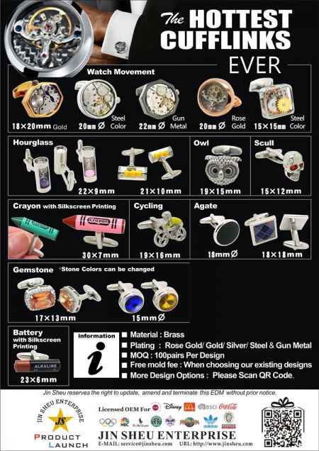 Die heißesten Manschettenknöpfe aller Zeiten