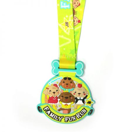 Huy chương nhựa PVC tùy chỉnh