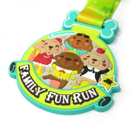 Huy chương PVC mềm tuyệt đẹp cho Trang trí và Quà lưu niệm