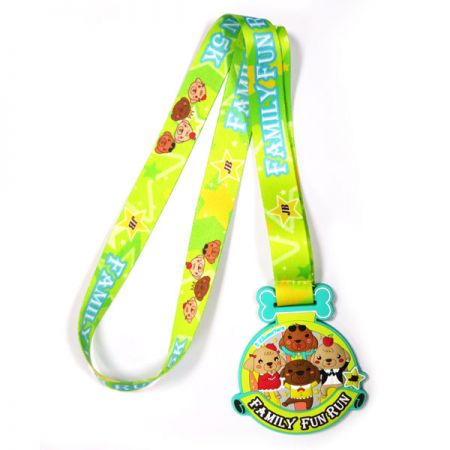 Huy chương PVC tùy chỉnh & Ruy băng