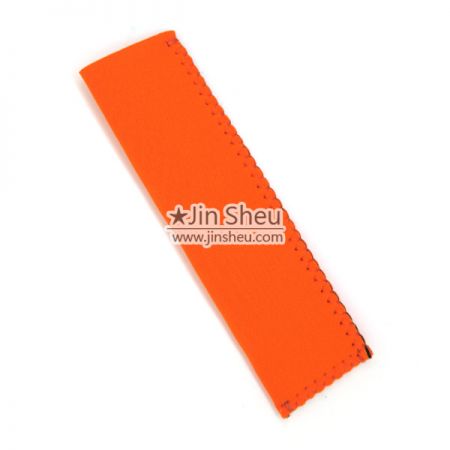 Neopren orangefarbene Hülle für Eis am Stiel