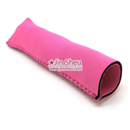 Rosa Kinder-Eis am Stiel Hülle