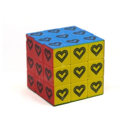 3,5 cm benutzerdefinierter Magic Cube - Benutzerdefinierte 3,5 cm Magic Cube Schlüsselanhänger