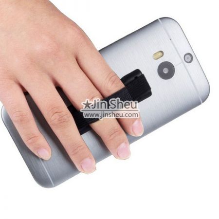 accessorio per telefono cellulare con supporto per dita