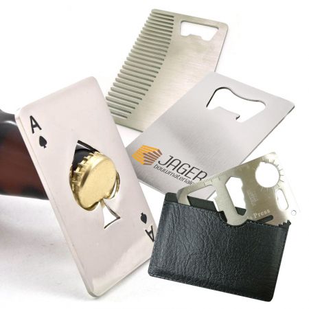 Kredittkort flaskeåpnere - Lommebok flaskeåpner
