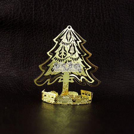 adornos de metal para árbol de Navidad