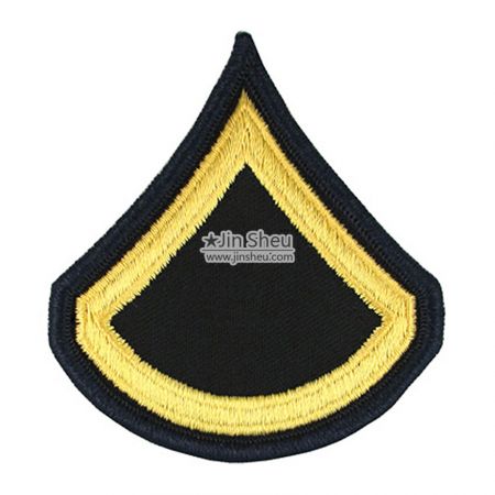 Privat første klasse patch - Privat første klasse rang patch