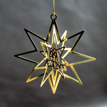 đồ trang trí đồng kim loại