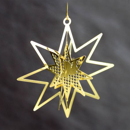 Đồ trang trí cây thông Giáng sinh - Cây thông hình ngôi sao Giáng sinh