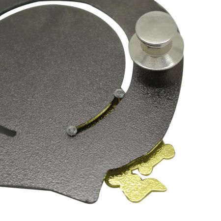 épingle coulissante en émail personnalisée