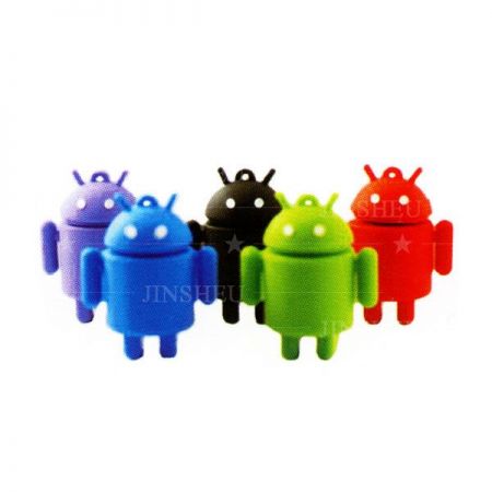Räätälöidyt Android-robotti-USB-tallennuslaitteet - Matkamuisto-USB