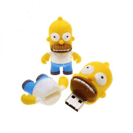 Räätälöity USB-muistitikku - Simpsonin perheen USB-muistitikku