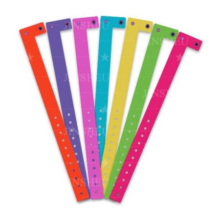 สายคาดข้อมือใช้ครั้งเดียวพร้อมโลโก้ที่กำหนดเอง - สายคาดข้อมือ PVC ใช้ครั้งเดียว