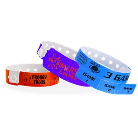 Disposable PVC Wristbands For Events - Disposable PVC Bracelets