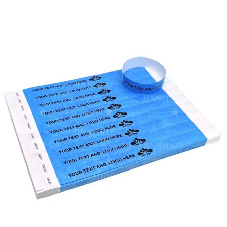 Disposable Wristbands - Colored Paper Wristbands