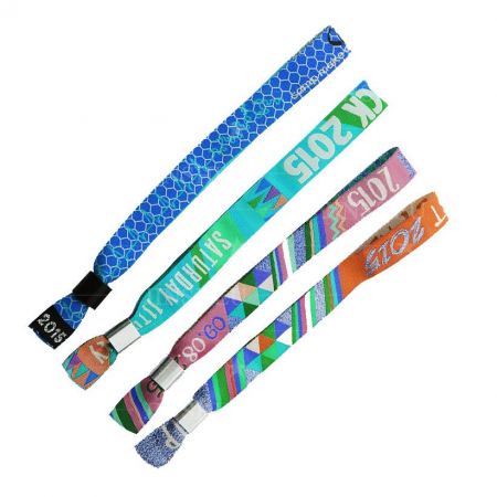 Dye Sublimation Cloth Wristbands - Custom Wristbands