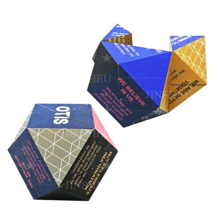 Cubo dobrável em forma de diamante - Quebra-cabeça mágico dobrável em forma de diamante promocional