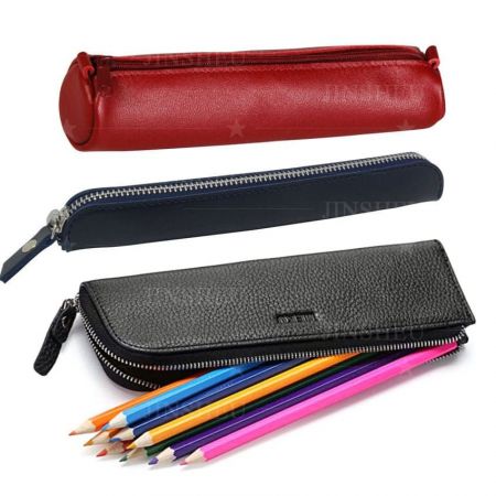 Personalised Leather Pencil Case