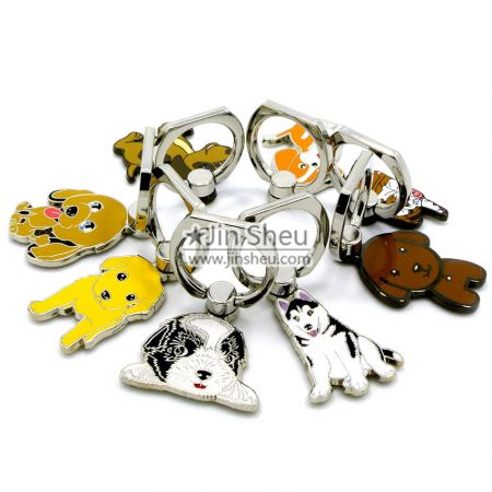 Giá đỡ ngón tay di động chủ đề chó - Thiết kế mở