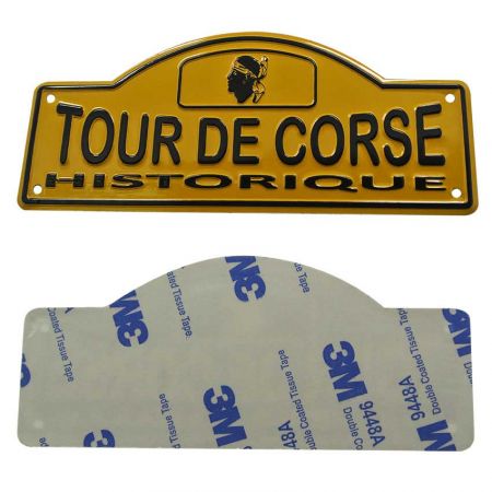 Targhette in metallo