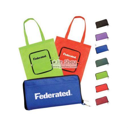 Folding non-woven tote bag OEM