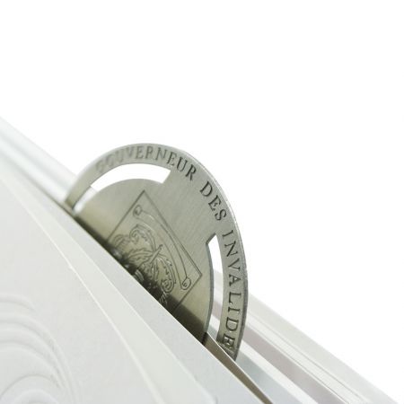 marcadores de prata esterlina gravados