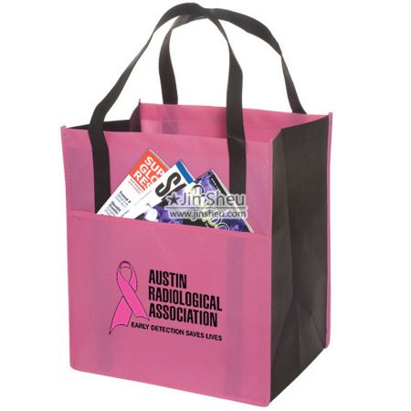 Langhåndtag non-vævet taske