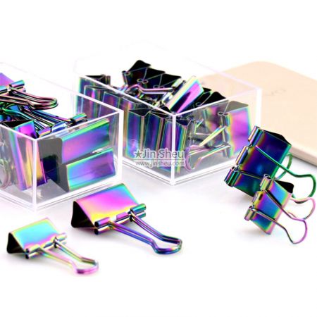 คลิปสีรุ้งแบบเคลือบ