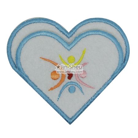 Đánh dấu góc thêu - đồ khuyên dùng góc thêu hình trái tim