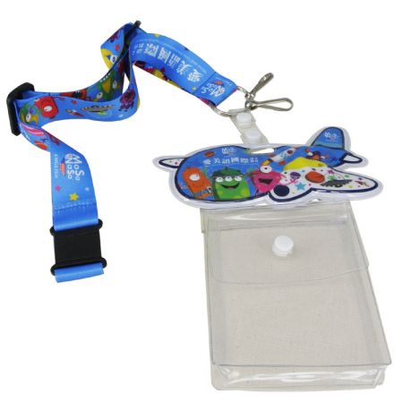 Promotional ID card holder lanyards