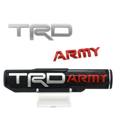 Individuelles ABS-Logo für Autos in 3 Teilen