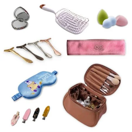 Beauty Accessories - Beauty tools & accessories including makeup sponges, compact mirrors, brushes, hair clips, scrunchies