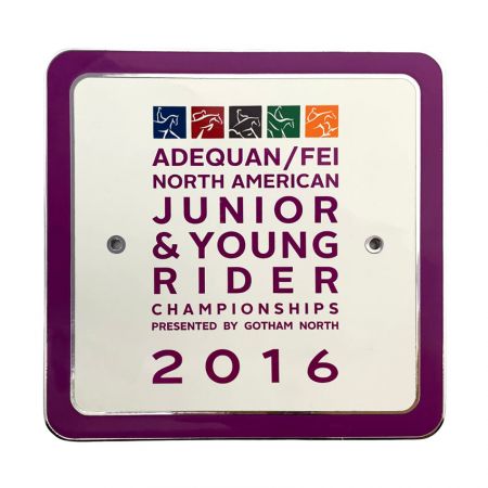 Emblèmes émaillés - emblèmes de voiture chromés personnalisés