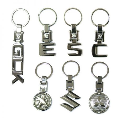 Porte-clés de logo de voiture automatique