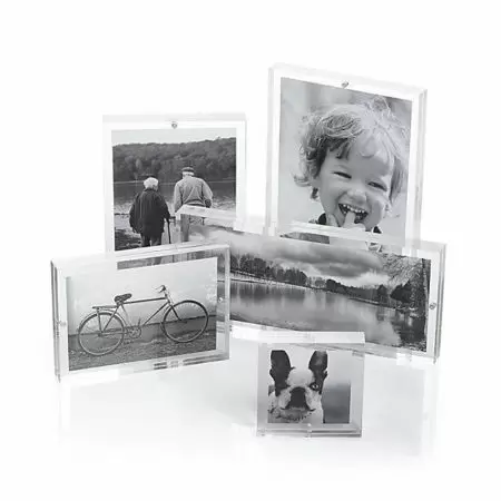 Acrylic Block Photo Frame - Acrylic block frame