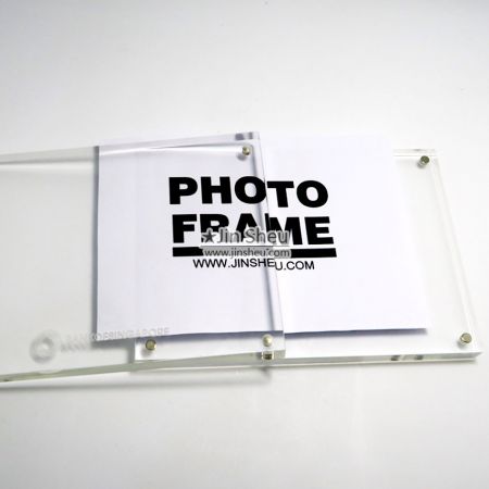 Cadre photo acrylique magnétique - Cadre photo acrylique magnétique