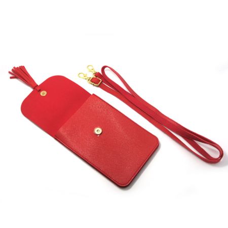 portafogli per cellulare con nappine all'ingrosso per donne