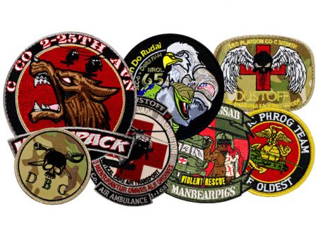 Thêu & Dệt - Huy hiệu thêu tùy chỉnh