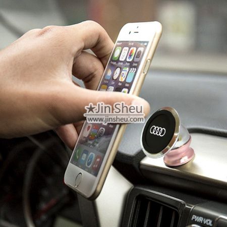 Magnetische Autohalterung und Halterung für Smartphones