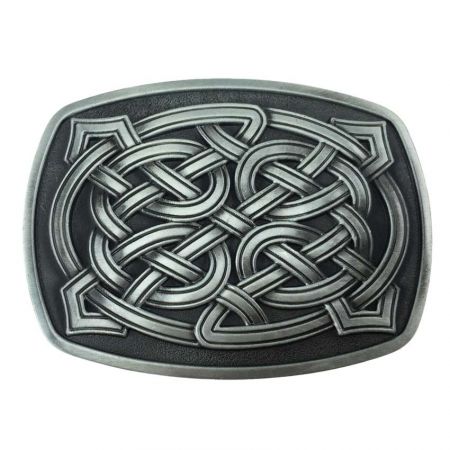 Khóa thắt lưng Celtic - Khóa thắt lưng họa tiết nút Celtic bằng thiếc cổ