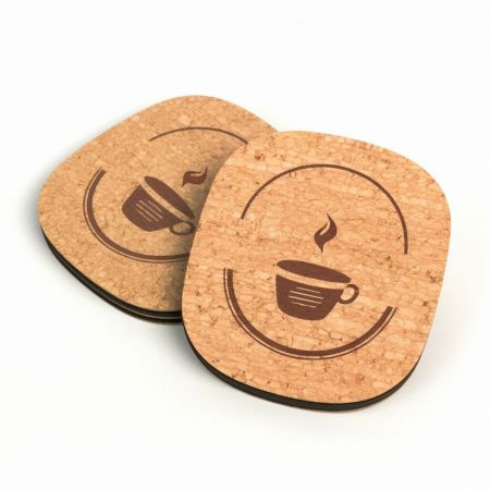 コルクドリンクコースター